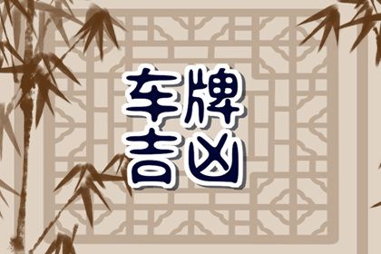 省份简称影响吗